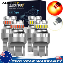 Load image into Gallery viewer, 2X T20 7443 RED WHITE LED AMBER CAR BRAKE STOP TAIL LIGHT BULB BRAKE STOP TAIL.