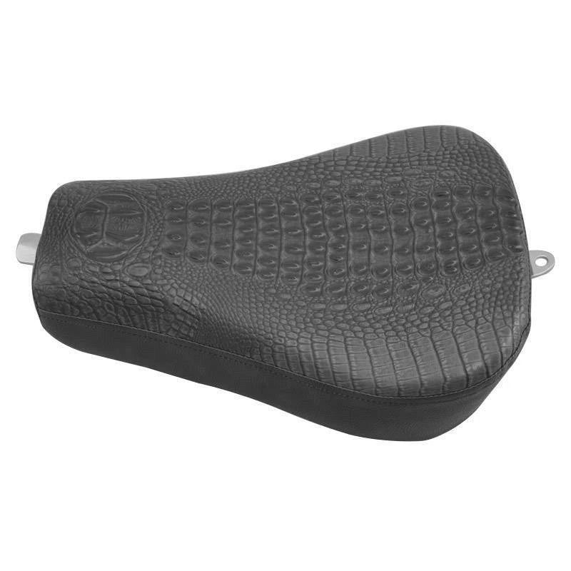 Black Front Driver Solo Seat Cushion For Harley Sportster XL 1200 883 48 72 ST