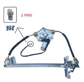 Front Left Window Regulator With Motor 2 Pins for Ford Falcon AU BA BF 98-08
