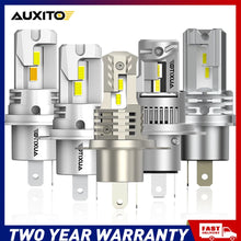 Load image into Gallery viewer, AUXITO 9003 H4 Headlight Globe Light LED 6500K Hi Low Beam Replacement White A