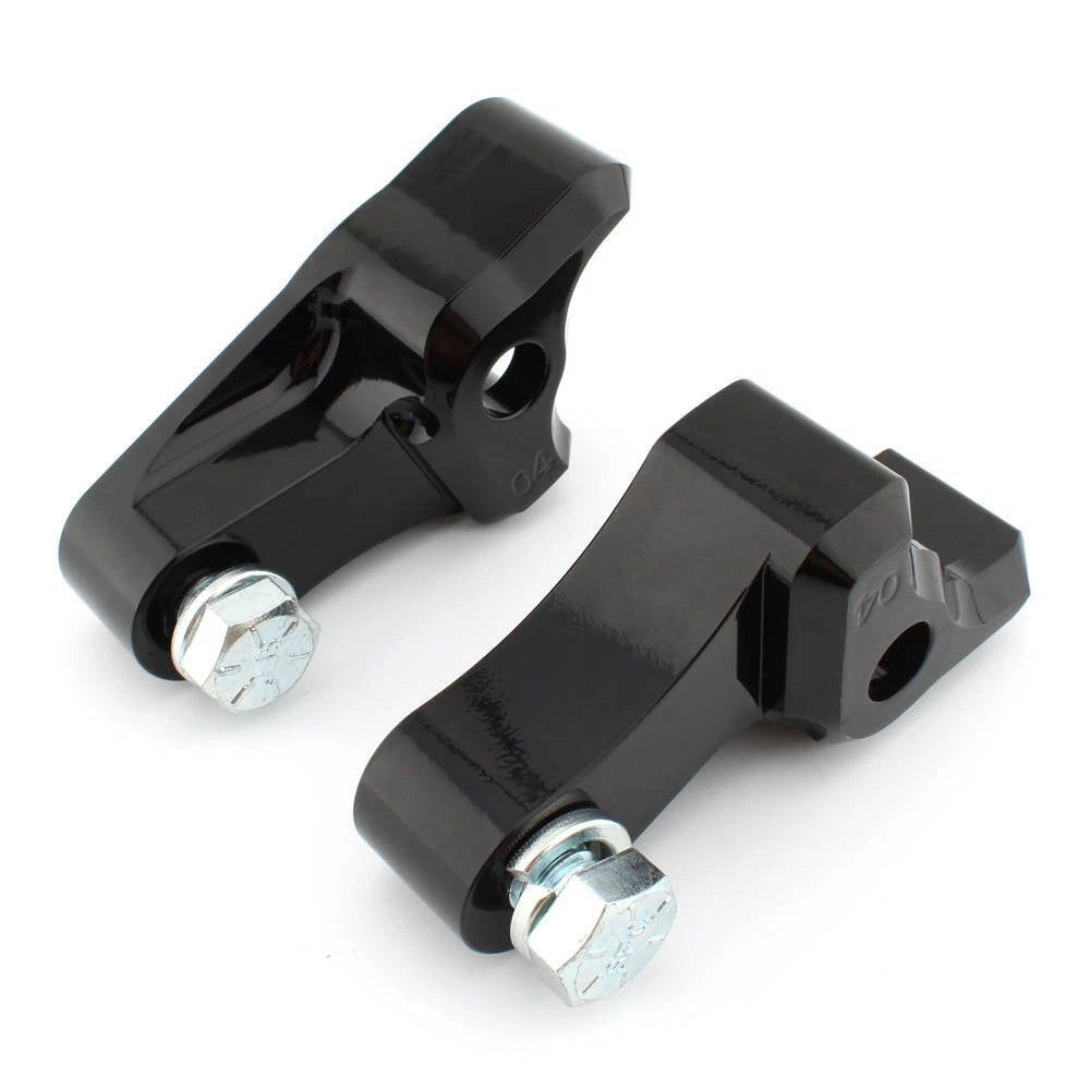 Black Rear Lowering Kit For Harley Electra Glide FLHTK Road Glide Road King FLHR