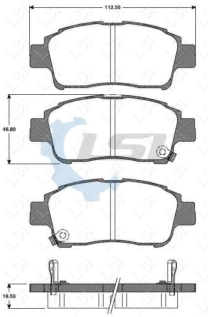 Front Bendix Brake Pads and Rotors for Toyota ECHO 1.3 1.5 NCP10 NCP12 1999 -05