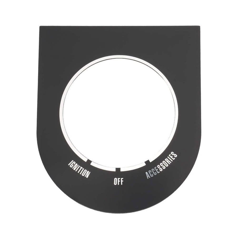 Dash Cover Switch Nameplate For Harley Dyna FXDWG 93-03 Softail FXST FLST 96-17