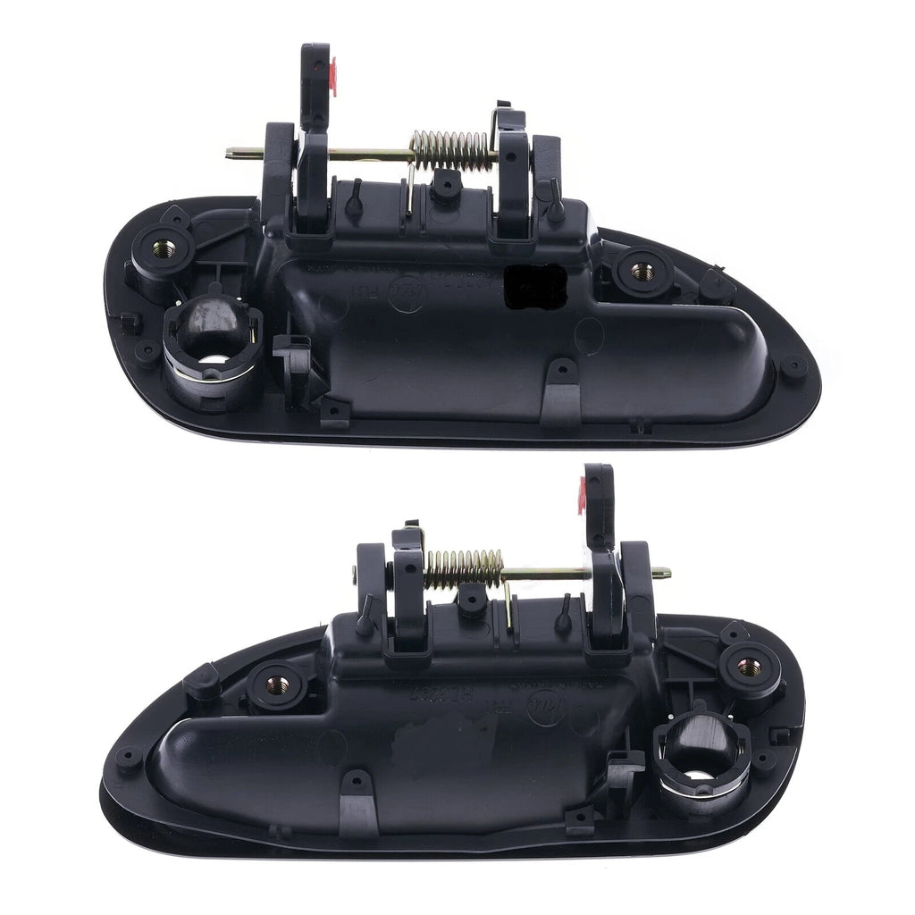 Door Handle Outer for Honda Accord CG CK 98-03 Set of 2 Black FRONT LEFT+RIGHT