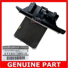 Load image into Gallery viewer, GENUINE Nissan Patrol GU Y61 Heater Fan Blower Motor Speed Resistor