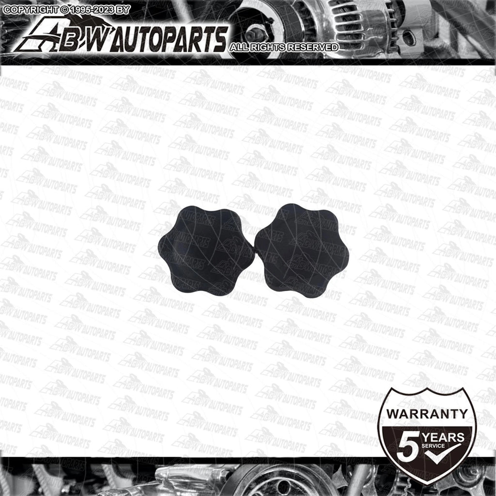 2 x Carefree Awning Brace Locking Knob with Backing Nut 200-34120 Caravan RV