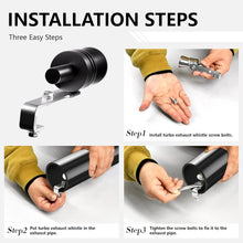 Load image into Gallery viewer, 1x Car Turbo Sound Whistle Muffler Simulator Blow Tip Off Valve Noise Durable