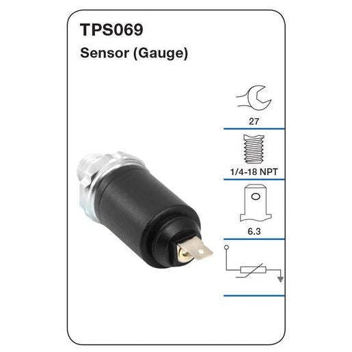 Tridon Oil Pressure Switch TPS069