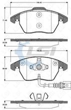 Load image into Gallery viewer, Front Brake Pads and Rotors Set for Volkswagen EOS 2.0FSI 2.0 TDI 2007 - 08