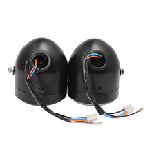 Load image into Gallery viewer, Universal Black Twin Headlight Motorcycle Double Dual Lamp Mount Street Fighter
