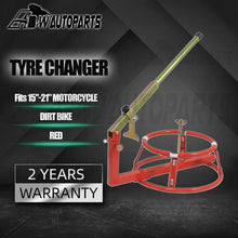 Load image into Gallery viewer, Bead Breaker 15"- 21" Tire Changing Stand Tire Changer for Motorcycle Dirt Bikes