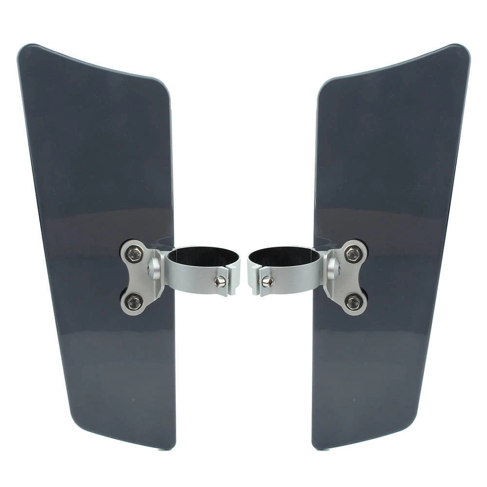 For Honda VT1100C2 for Suzuki for Kawasaki Smoke Front Wind Fork Air Deflector