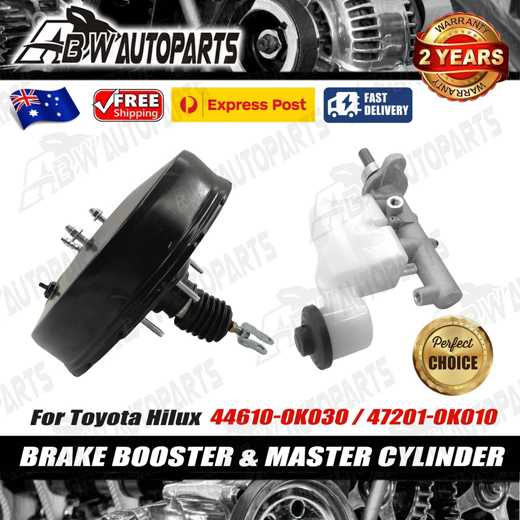 For Toyota Hilux Brake Booster W/ Master Cylinder KUN16 KUN26 05-19 3.0L 1KD-FTV