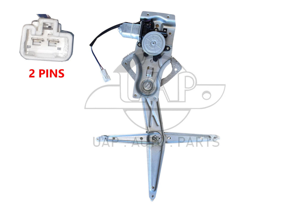 Front Left Window Regulator W/Motor 2 Pin for Holden Commodore VT VX VY VU VZ WH