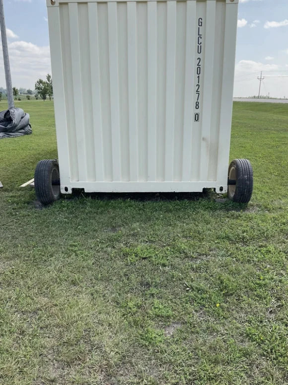 SHIPPING CONTAINER WHEELS (PAIR) With 5x114.3 Hubs (For Ford)