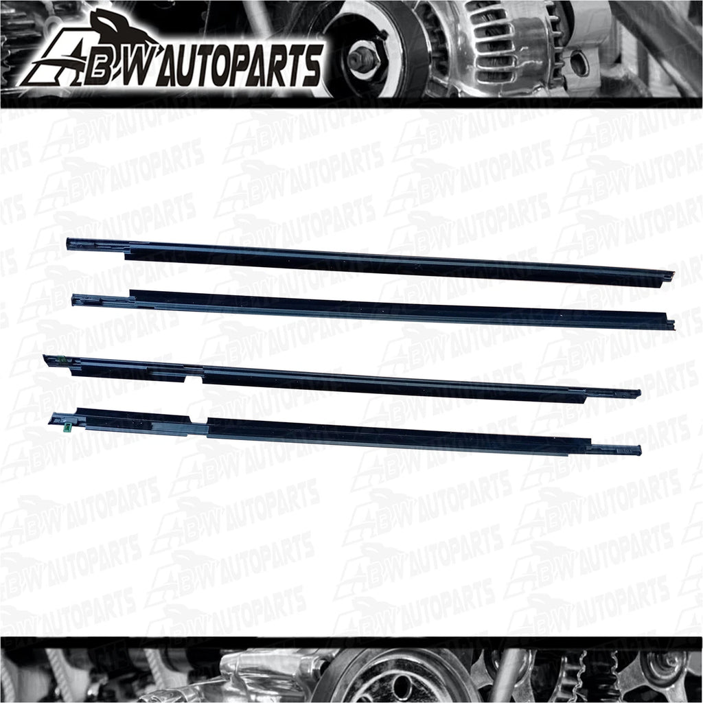 4 x Outer Door Weather Window Rubber Seal FOR Toyota Landcruiser Prado120 Series