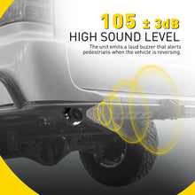 Load image into Gallery viewer, REVERSING SQUARKER BEEPER ALARM 12V 24V CONSTRUCTION ROAD WHITE NOISE BA105 NEW