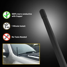 Load image into Gallery viewer, 7" Universal Car Antenna Fexible Mast AM/FM Radio Signal Roof Aerial SUVs Trucks
