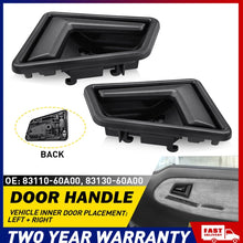 Load image into Gallery viewer, 2PCS Inner Left Right Door Handle Fits For Suzuki Vitara 1.6 2.0 V6 1988-1999 A
