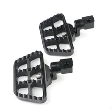 Load image into Gallery viewer, Pair Motorcycle Front Floorboards Mini Serrated Foot Peg For Indian Scout Bobber