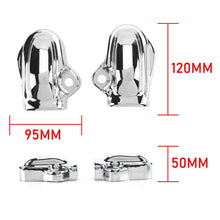 Load image into Gallery viewer, Chrome Rear Axle Cover Bar Shield Swingarm Cap For Harley VRSC V Rod VRSCA VRSCX
