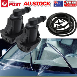 2x Front Windshield Washer Nozzle Spout Jet For 55157319AA Dodge Nitro 2007-2011
