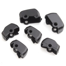 Load image into Gallery viewer, 6X Black Hand Control Switch Housing Button Covers Caps Kit For Harley XL 96-13