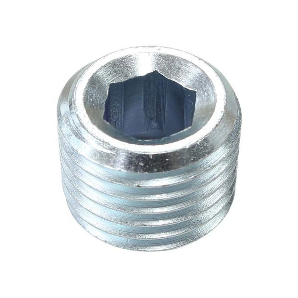 Aeroflow Npt Port Plug 1/4" Steel Zinc Coated