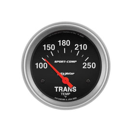 Autometer Sport-Comp 2-5/8in Trans Temp Gauge 100-250F Short Sweep Electric A...