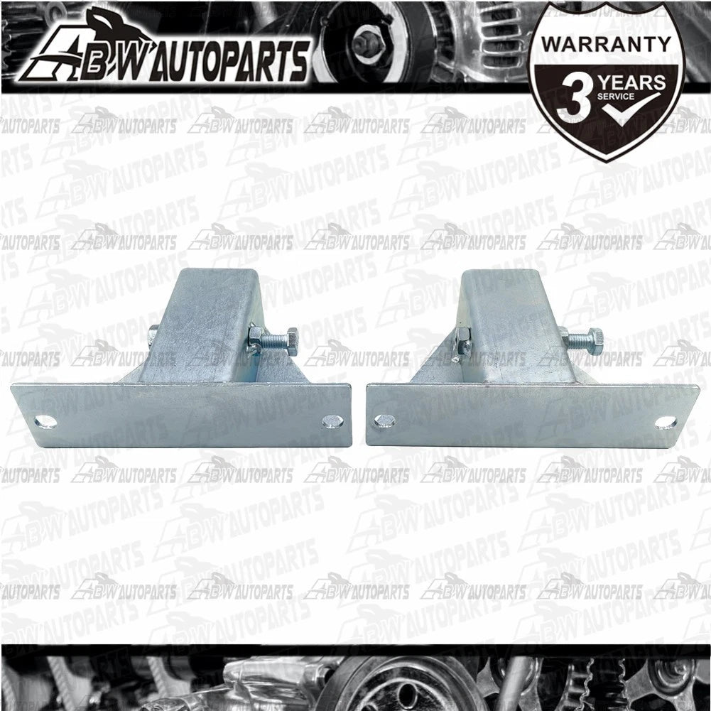 Ladder Rack Pod Mounts Pair suit 40x40mm Tube, Free Post Trade Rack Ute Mounts