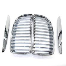 Load image into Gallery viewer, Chrome ABS Front Kidney Grille Grill For BMW E90 2005-08 E91 06-08 Pre-facelift