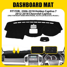 Load image into Gallery viewer, Dash Mat For 2012-2018 Chevrolet Captiva Dashboard Cover Protection Anti Slip