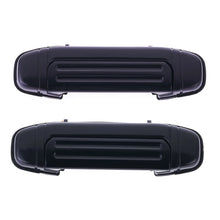 Load image into Gallery viewer, Door Handle Outer for Mitsubishi Pajero 91-00 Set of 2 Black FRONT LEFT+RIGHT