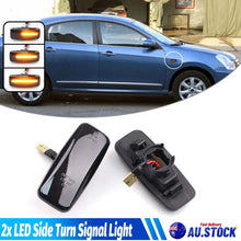 Load image into Gallery viewer, For Nissan Patrol Y61/GU 2004-2016 Smoked Amber Sequential Side Indicators Light