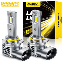 Load image into Gallery viewer, 2-10x AUXITO 9006 HB4 LED Headlight Globes Kit Hi/Lo Replace Beam White 28000LM