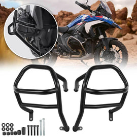 For BMW R1300GS 2023-2024 Lower Engine Guard Highway Crash Bars Protector Black