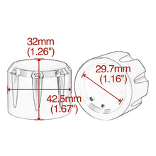 Load image into Gallery viewer, Aluminum Front Axle Cap Nut Cover For Harley Softail Road/Street Glide Special