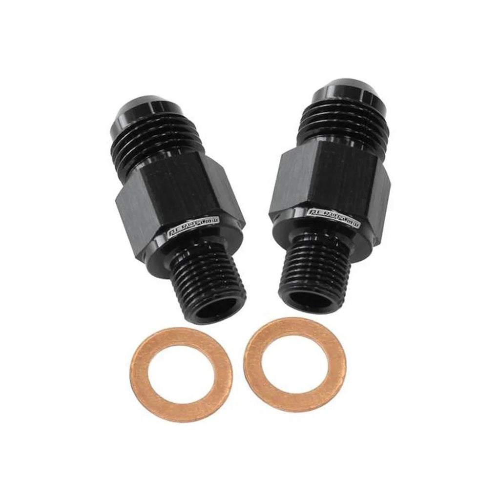 Aeroflow Transmission Cooler Adapter 1/8" NPSM To -6AN