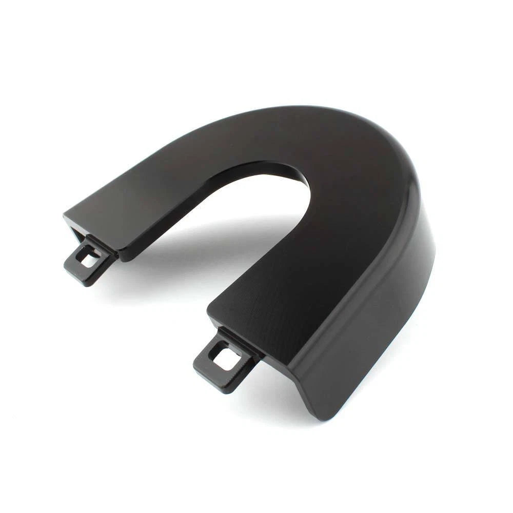 Black Aluminum Ignition Switch Panel Trim For Harley Road Glide FLTRX 2015-2021