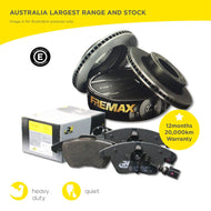 Rear Brake Pads and Disc Rotors set for MB ML250 12-15 W166 non-AMG Package