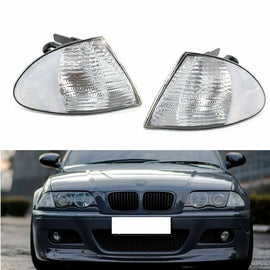 Pair Signal Clear Indicator Corner Side Light for BMW 3 Series E46 99-01 Sedan S