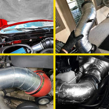 Load image into Gallery viewer, Silver Foil Heat Insulating Tape Hose Wrap Reflective Shield Adhesive 20M x 50mm