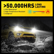 Load image into Gallery viewer, 2x H4 9003 100W 20000LM LED kit Lamp Headlight Bulb Globe High Low Beam Upgrade