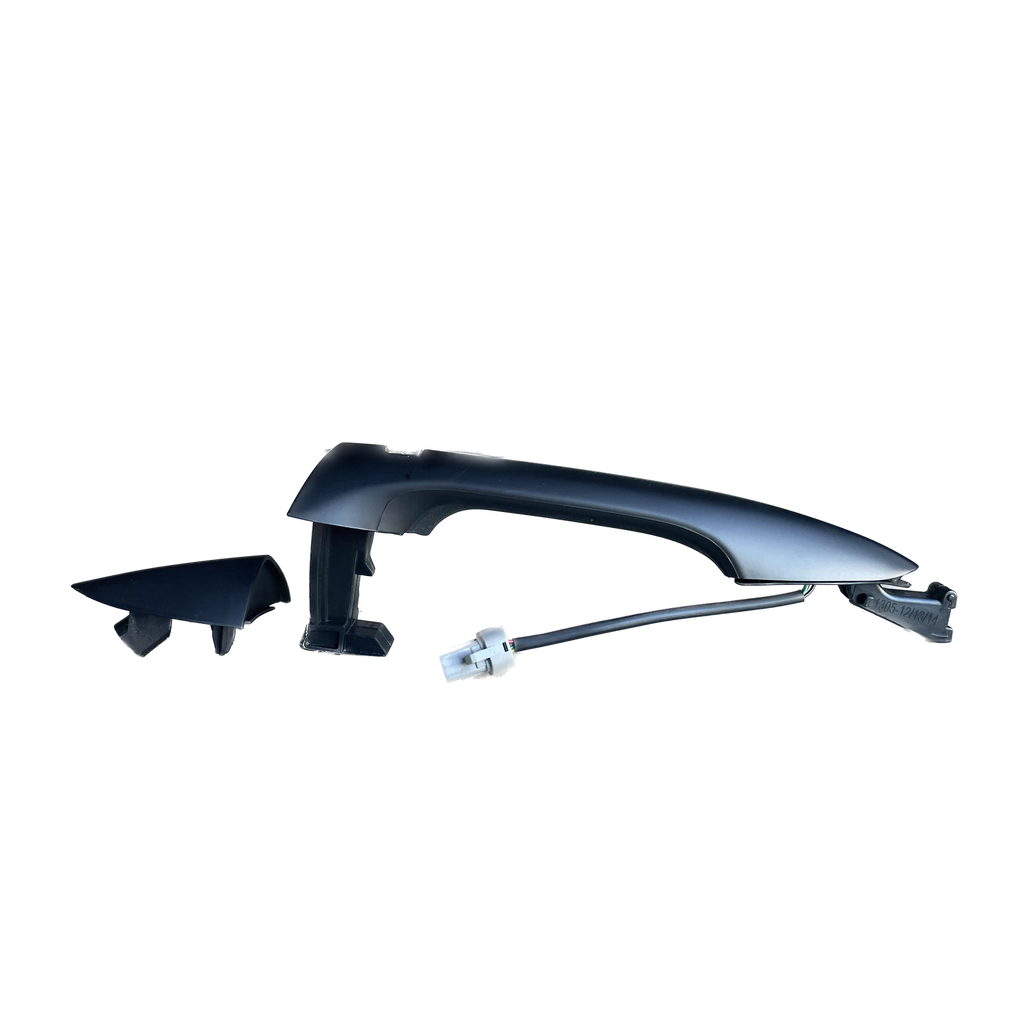 Black Front Left Outer Door Handle W/ Smart Key For Hyundai Elantra MD