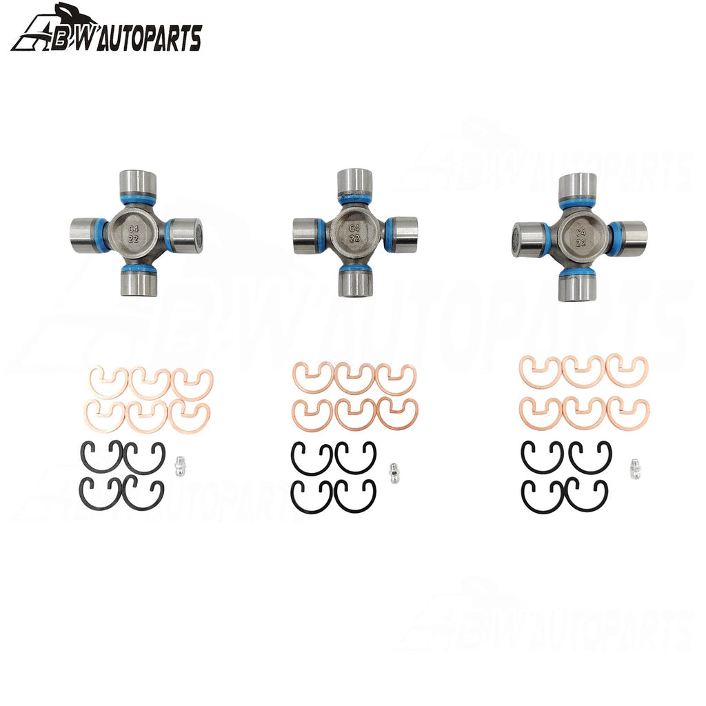 3x Rear Universal Joint Driveshaft Uni for Ford Ranger PJ PK PX Mazda BT-50 UN