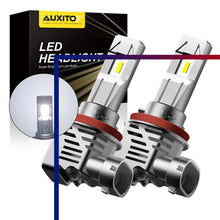 Load image into Gallery viewer, 2-10x AUXITO H8/H9/H11 White LED Headlight 6500K Lights Bulb Headlamp Durable A2