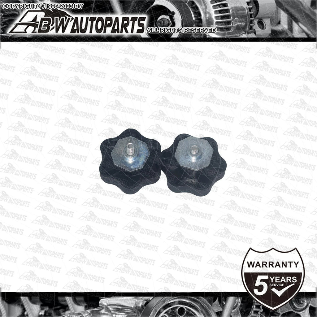 2 x Carefree Awning Brace Locking Knob with Backing Nut 200-34120 Caravan RV