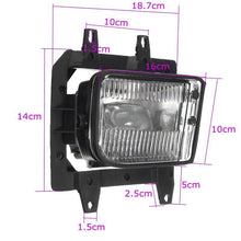 Load image into Gallery viewer, Front Bumper Clear Fog Lights Plastic Lens Kit For BMW E30 3Series Sedan 1985-93