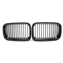 Load image into Gallery viewer, For BMW E36 Sedan Coupe M3 1990-96 Gloss Black M-Color Front Kidney Grille Grill