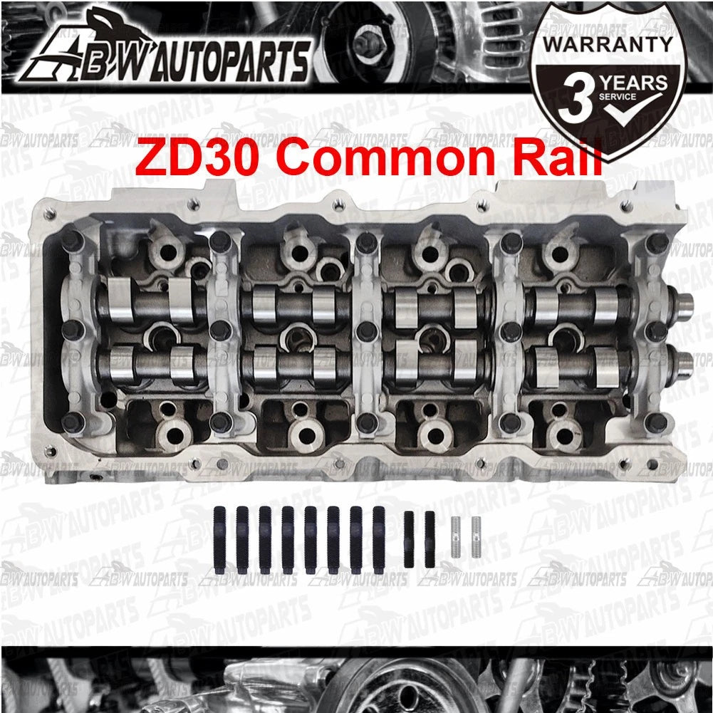 ASSEMBLED CYLINDER HEAD ZD30DDTI 609 16V FITS NISSAN PATROL GU Y61 COMMON RAIL